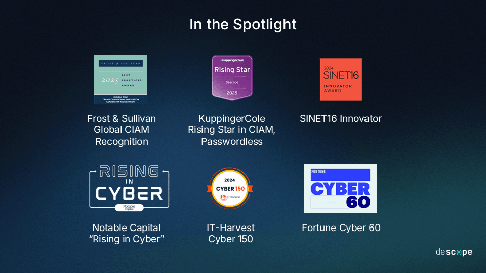 Descope CIAM industry validation