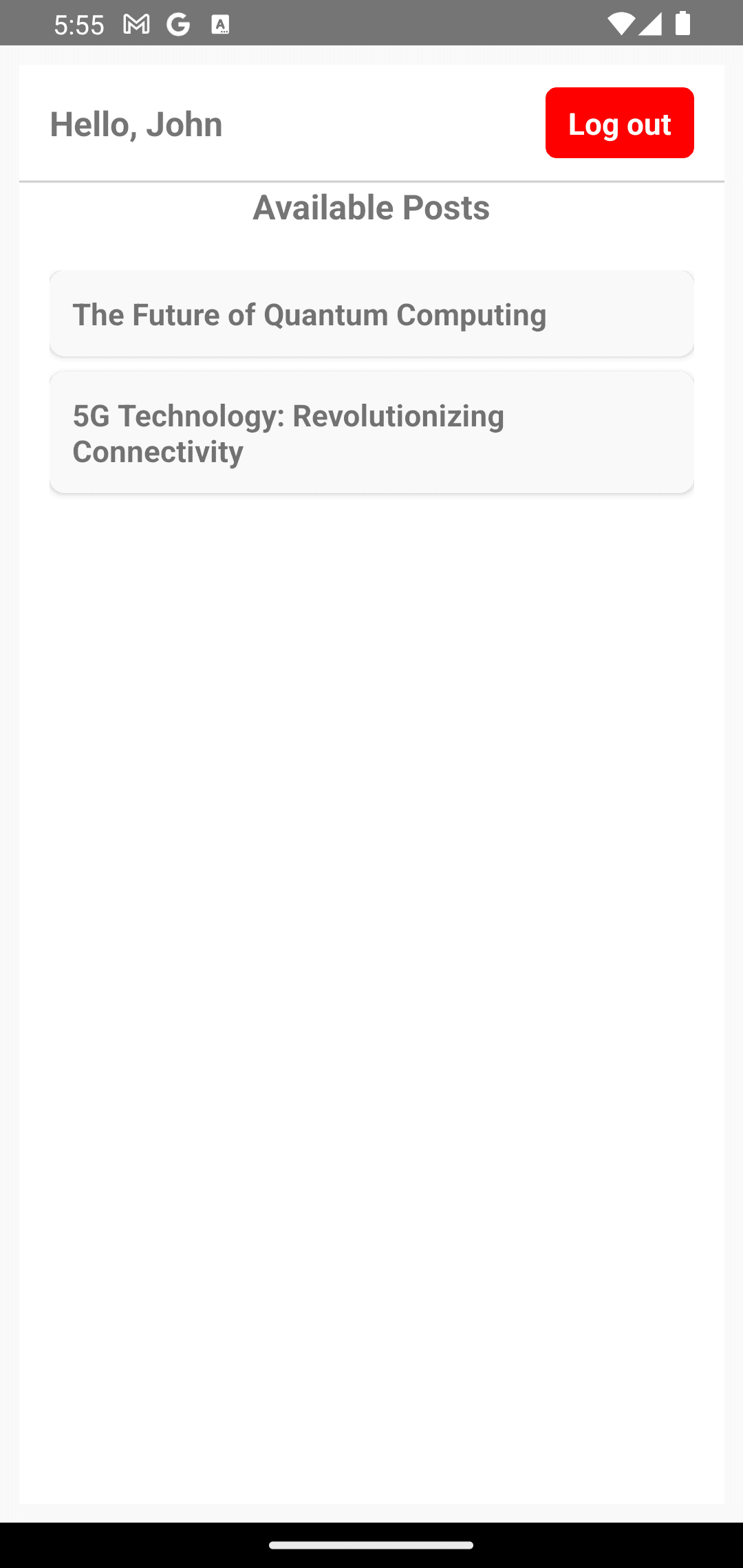 Descope react native auth demo redirect
