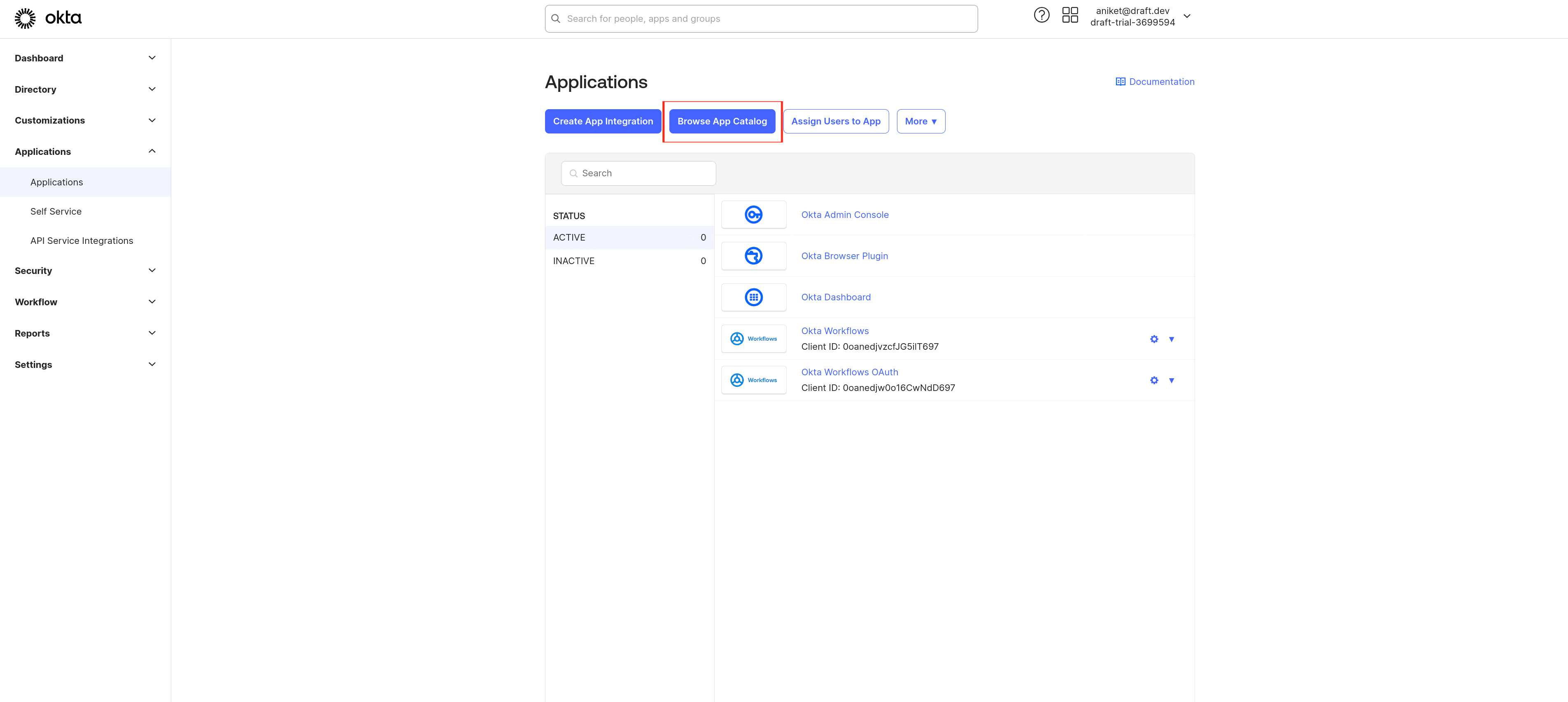 Fig: The app catalog