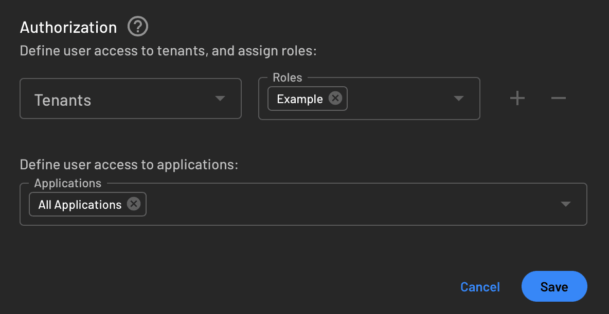 Swift tutorial Descope assigning role