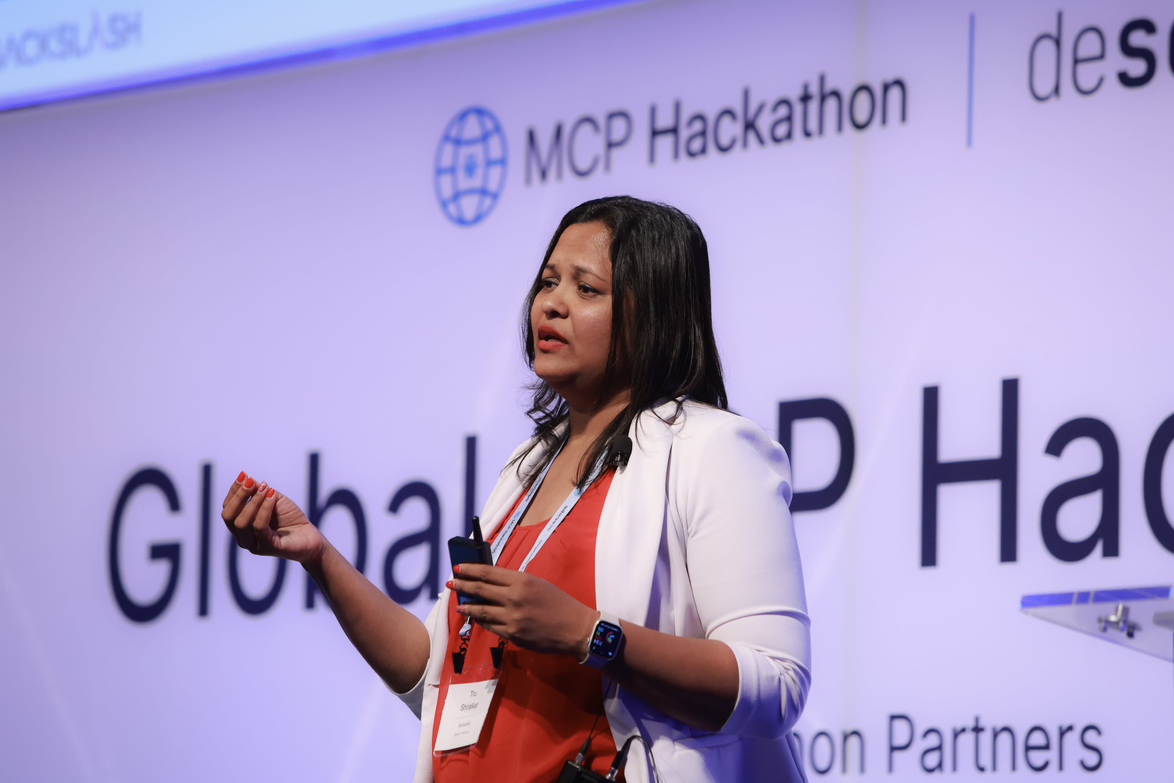 Fig: Trupi Shiralkar explains the dangers of default MCP server bindings