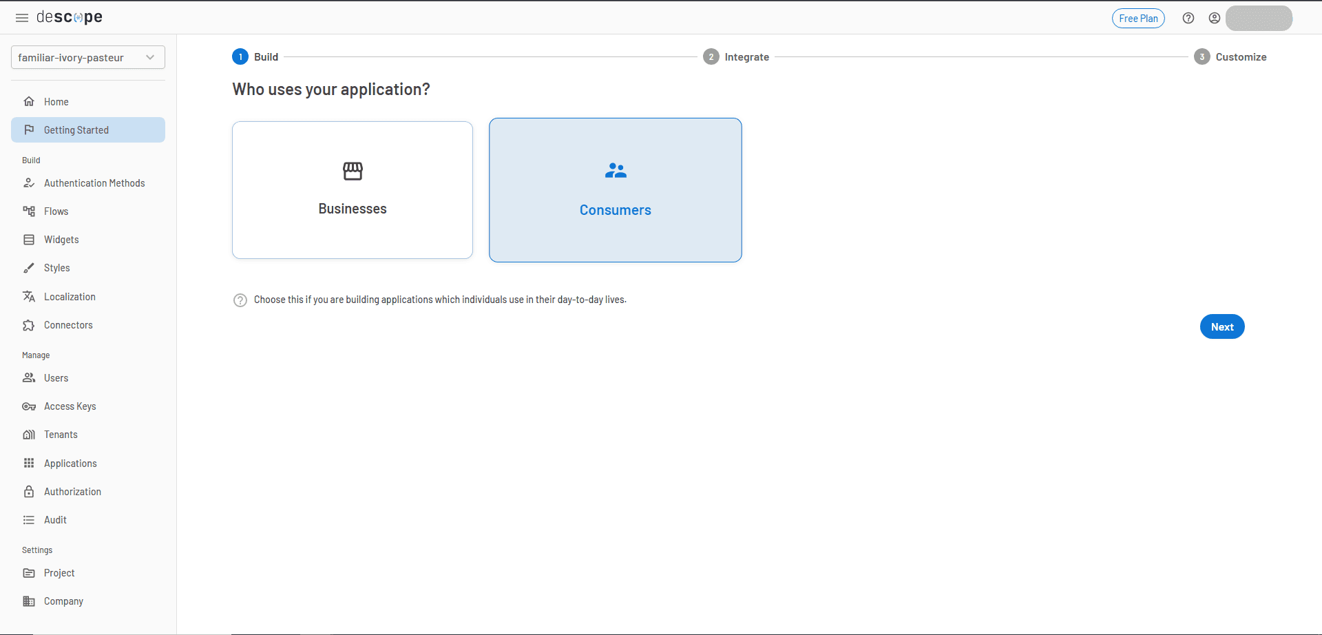 React magic link blog onboarding wizard 1