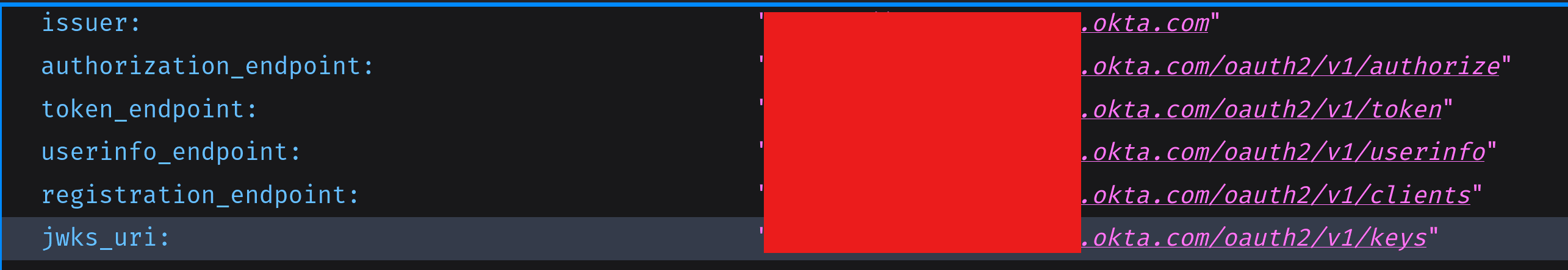 Fig: Copying the connection details