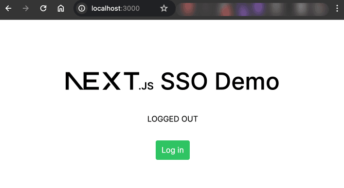 SSO tutorial scratch demo 1