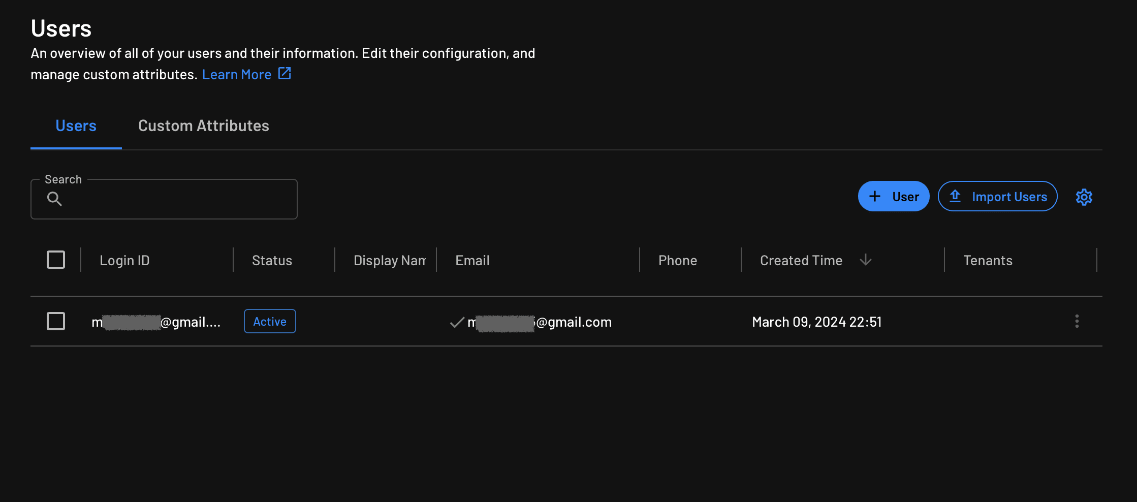 Swift tutorial Descope new user