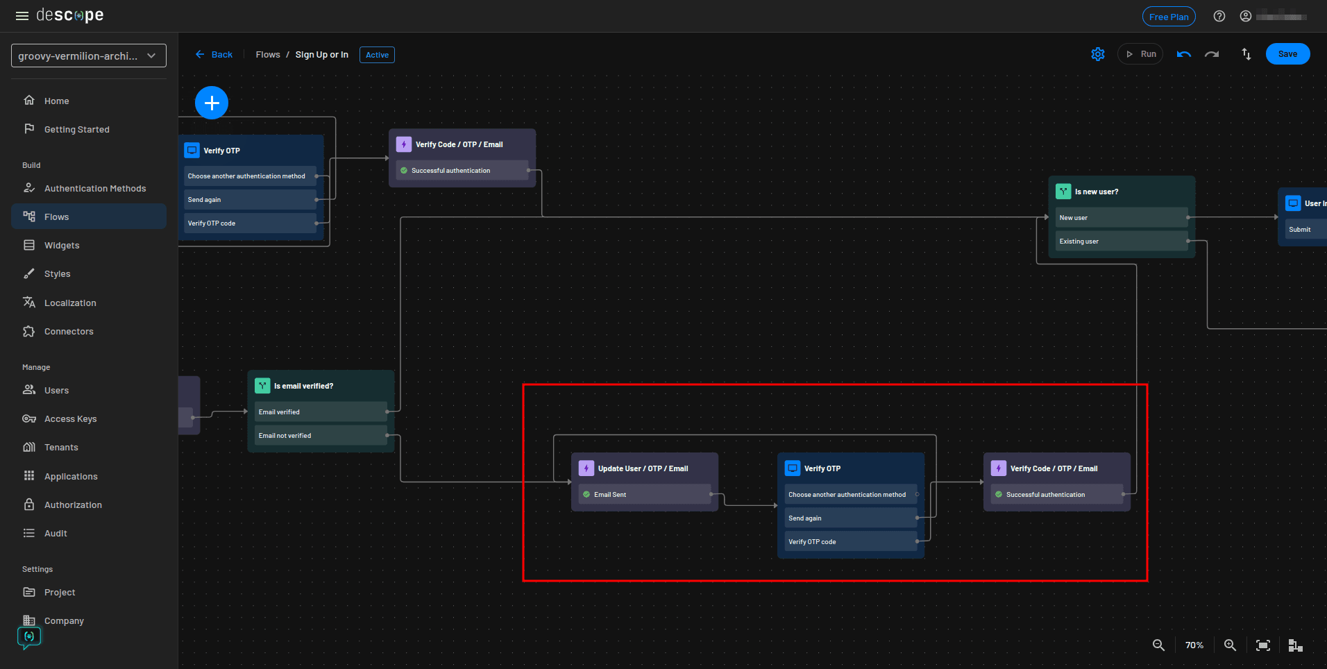 Descope react native flows updated flow 1