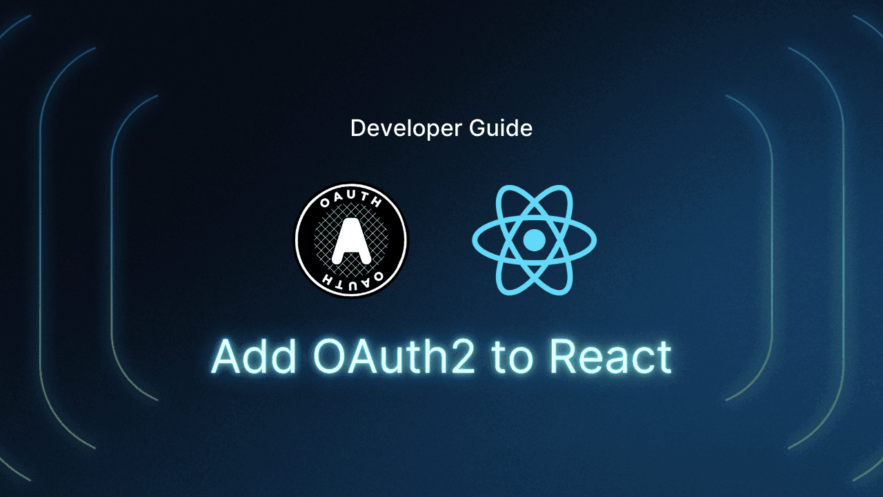 OAuth React tutorial thumbnail