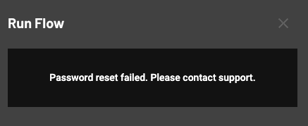 Custom error message for "User not found"