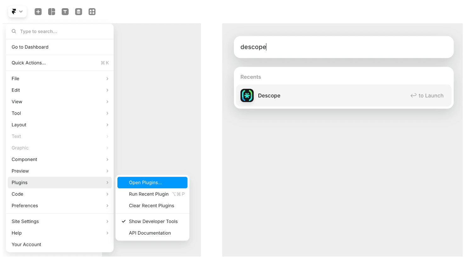 Fig: Framer plugin initializer