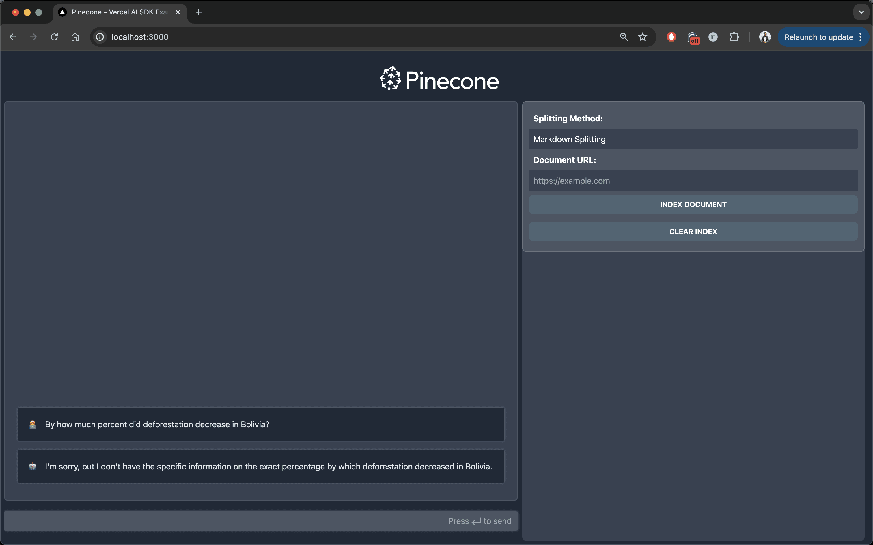 Fig: LLM returns a different response due to access-control policies